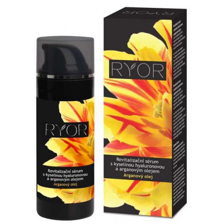 RYOR Revitalizační sérum s kys.hyaluronovou a arganovým olejem