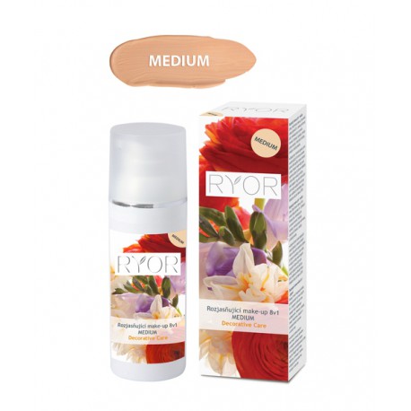 RYOR Rozjasňující make-up 8v1 MEDIUM