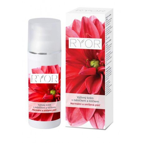 RYOR Výživný krém s měsíčkem a klíčkem