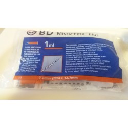 INZULÍNOVÁ STŘÍKAČKA BD 10ks.