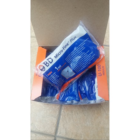 INZULÍNOVÁ STŘÍKAČKA BD 10ks.