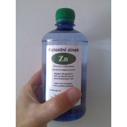 KOLOIDNÍ ZINEK S MYRRHOU 500ml.