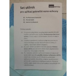 Sada utěrek pro úklid