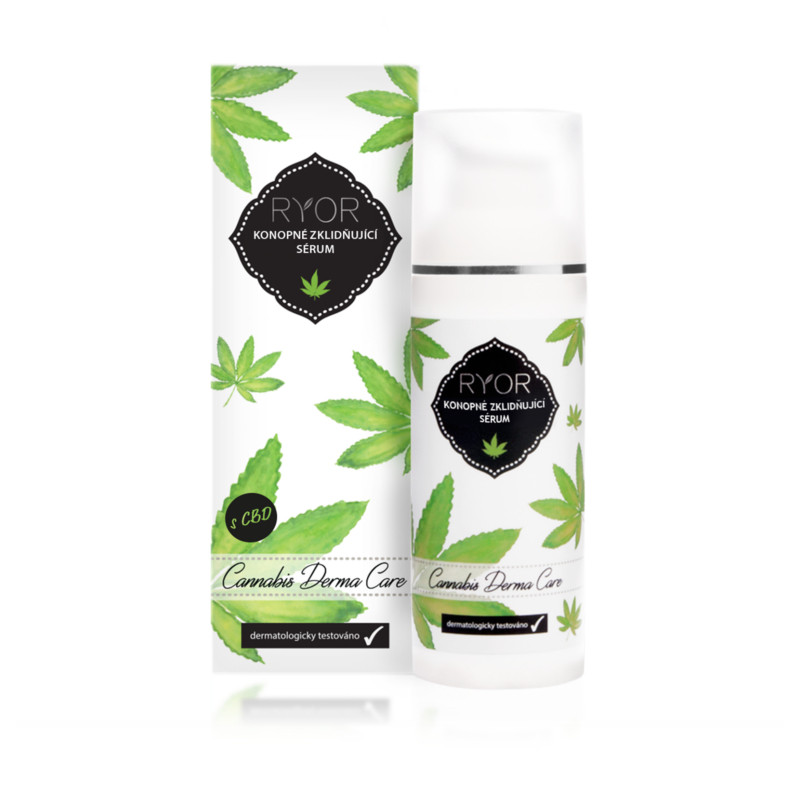 Konopné zklidňující sérum