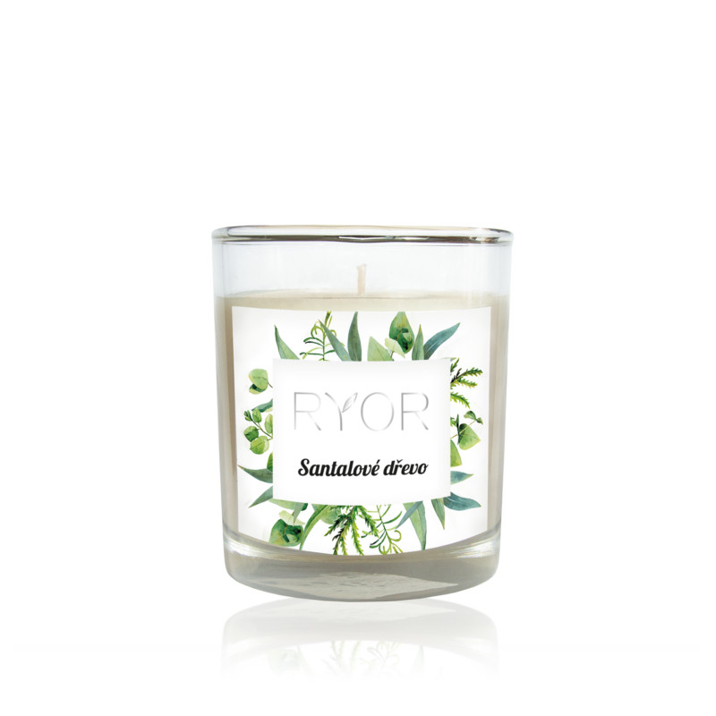 Svíčka malá - Santalové dřevo