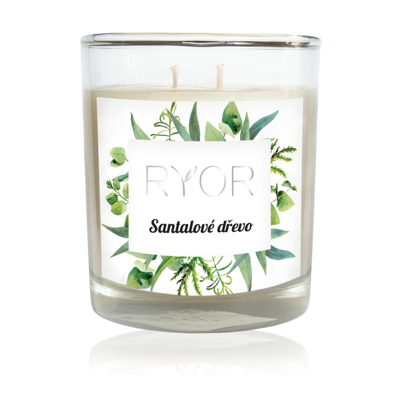 Svíčka velká - Santalové dřevo