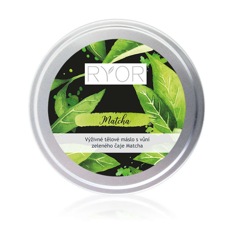 Výživné tělové máslo s vůní zeleného čaje Matcha