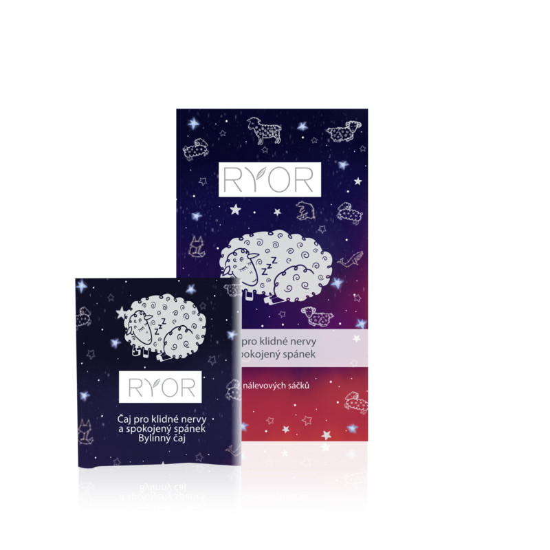 Čaj - Klidné nervy a spokojený spánek - nálevové sáčky
