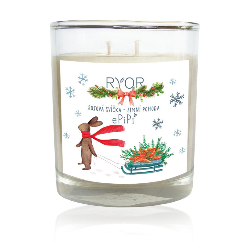 ePiPí svíčka Zimní pohoda