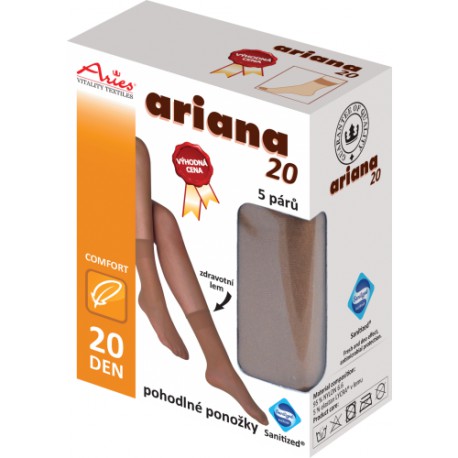 Pohodlné ponožky 20DEN