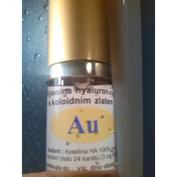 Kyselina hyaluronová s koloidním zlatem, sérum