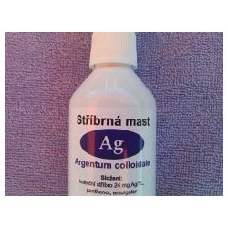 KOLOIDNÍ STŘÍBRO mast 115ml.