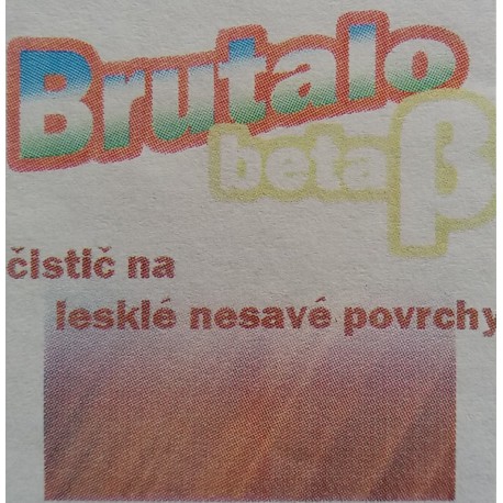 BRUTALO BETA nano čistič