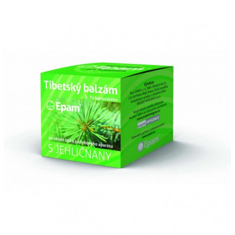 S jehličnany - na oblast zad a pohybového aparátu - balzám Epam 100 g