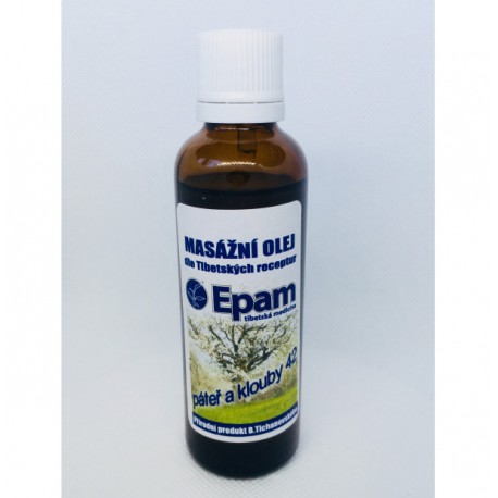 Olej Epam 42 - na oblast zad a pohybového aparátu
