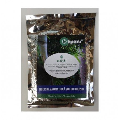 Muškát - sůl do koupele Epam 250 g