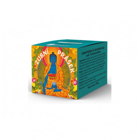 Zubní prášek ze zeleného jílu EPAM od B. Tichanovského Bělicí