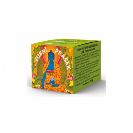 Zubní prášek ze zeleného jílu EPAM od B. Tichanovského Při paradontóze