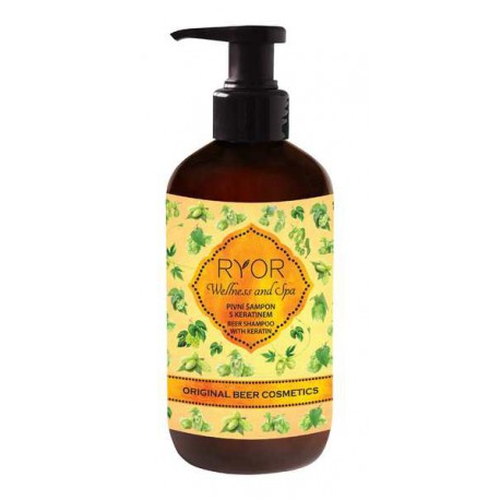 RYOR Pivní šampon s keratinem